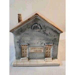 Vintage Roman Inc Japan Music Box Plays AMAZING GRACE Lovely Lane Church 1984